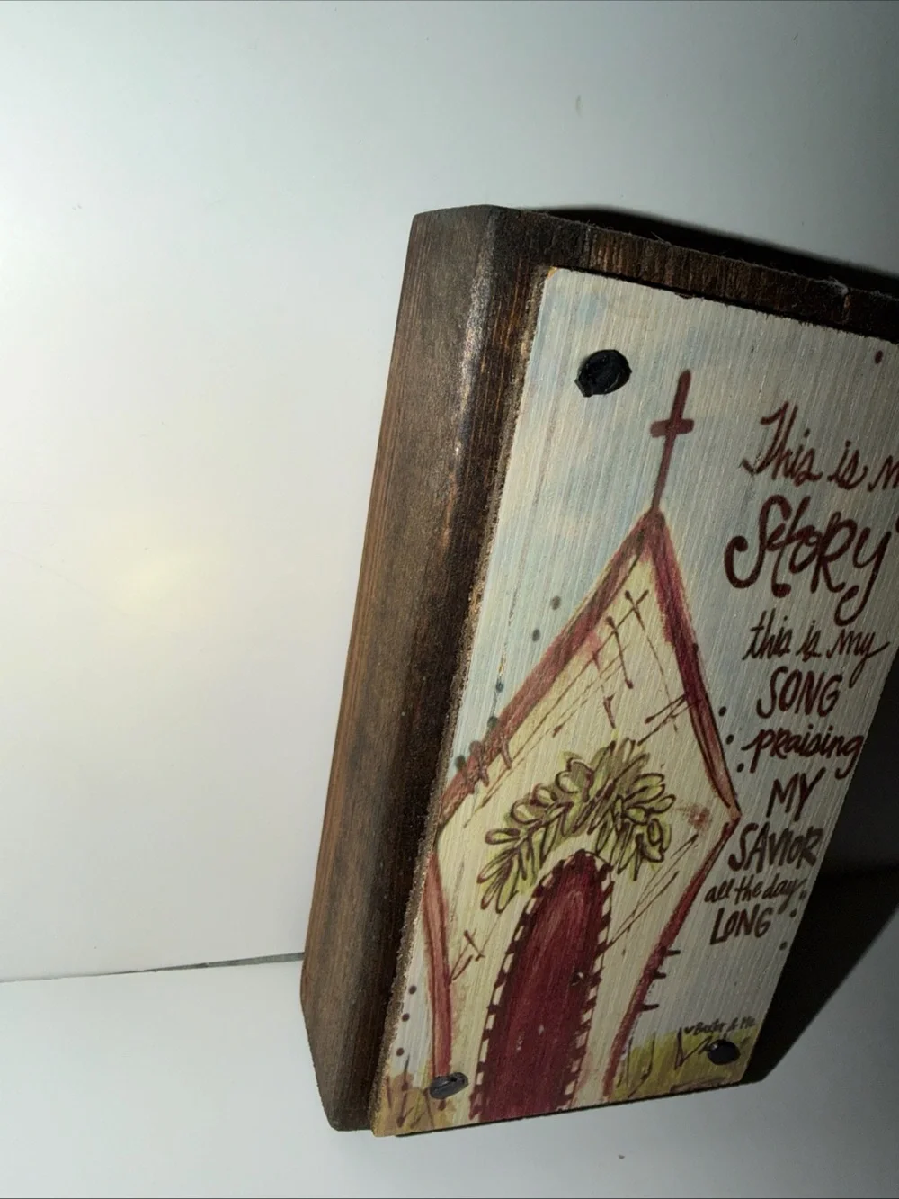 This Is My Story Painting Wood Religious Church Baxter And Me